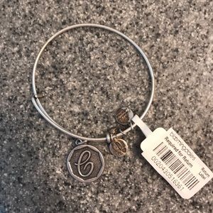Alex and Ani silver “C” bracelet!